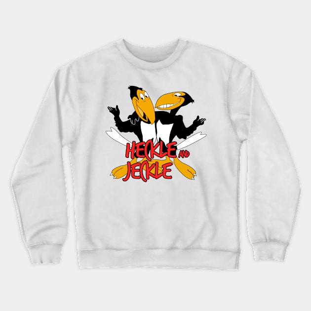 Heckle and Jeckle Crewneck Sweatshirt by LuisP96